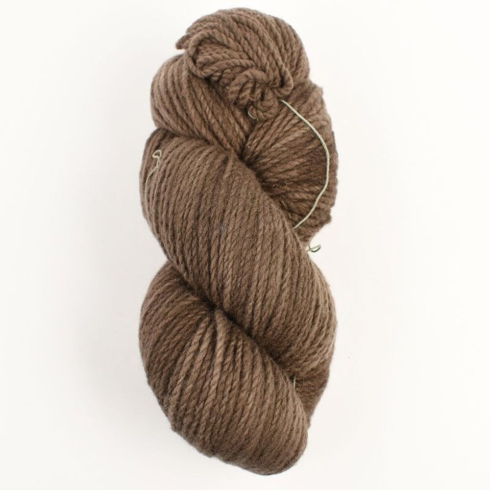 MadelineTosh Ranch Wool Delaine Merino Mohair Worsted Weight 241 Yds Pecan Hull